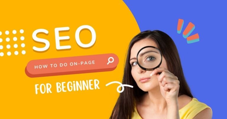 How to do on-page SEO